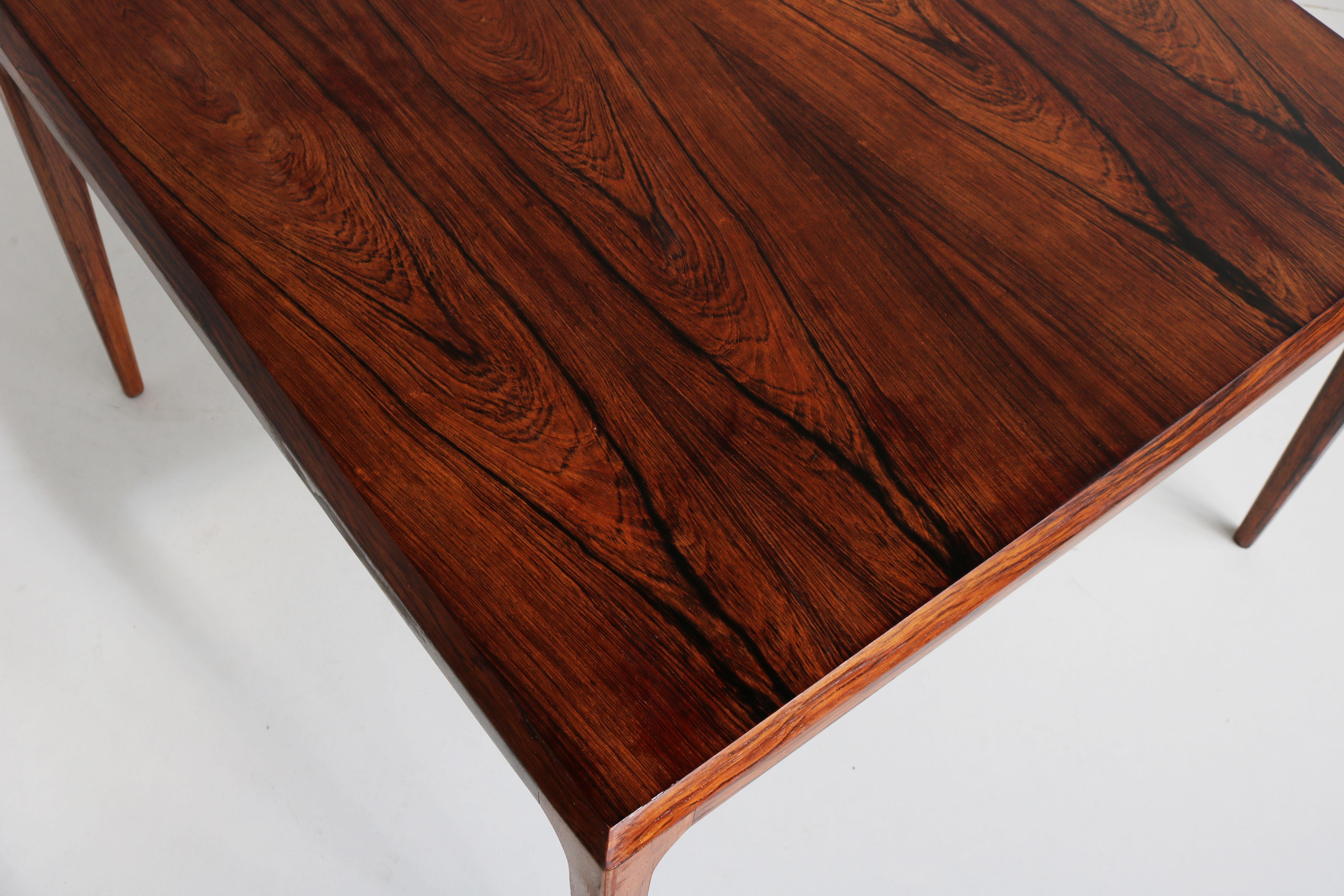 johannes andersen rosewood coffee table