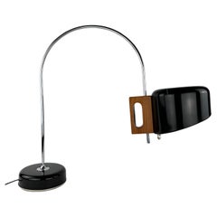 Magnificent "Sauce" table lamp Black Edition by Tomás Díaz Magro for Fase 1960s.