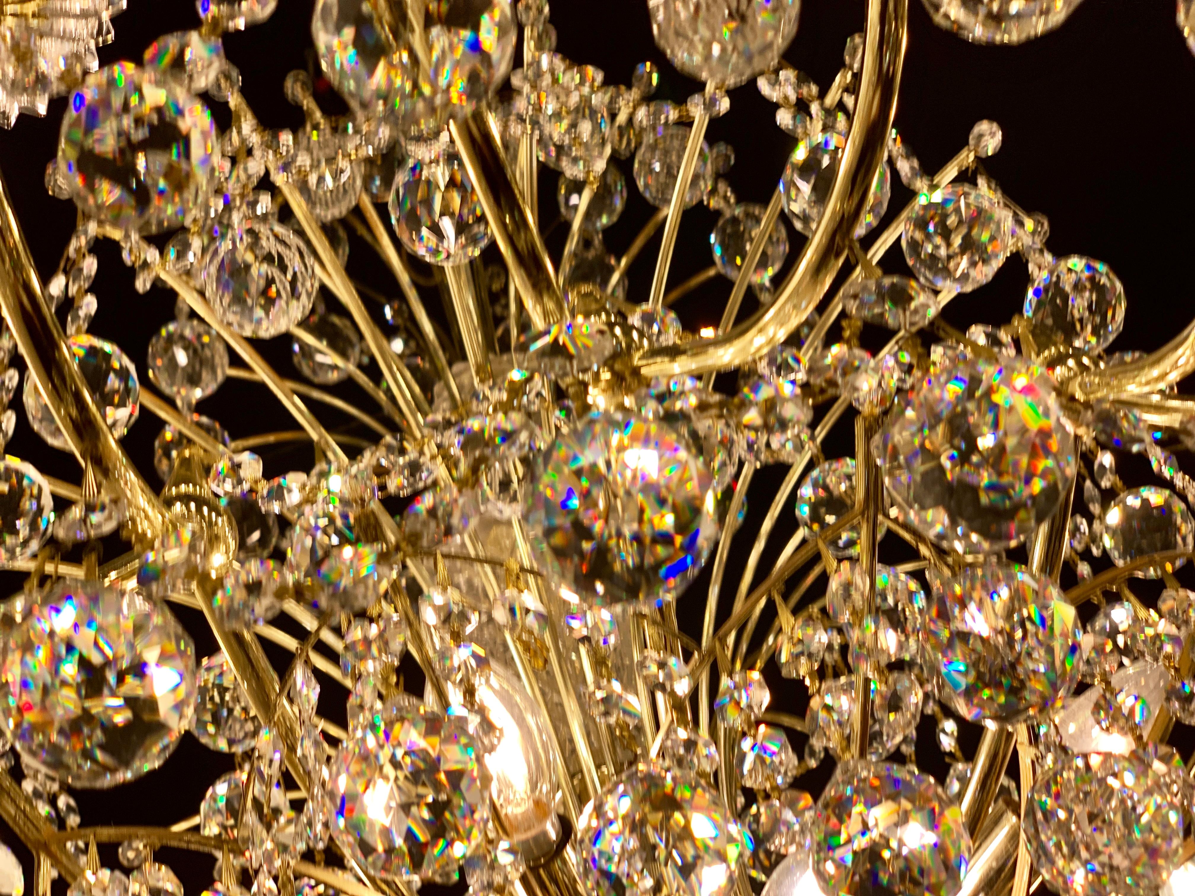 crystal chandelier schonbek