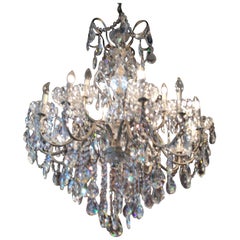 Magnificent Schonbek New Orleans Collection Heritage Handcut Crystal Chandelier