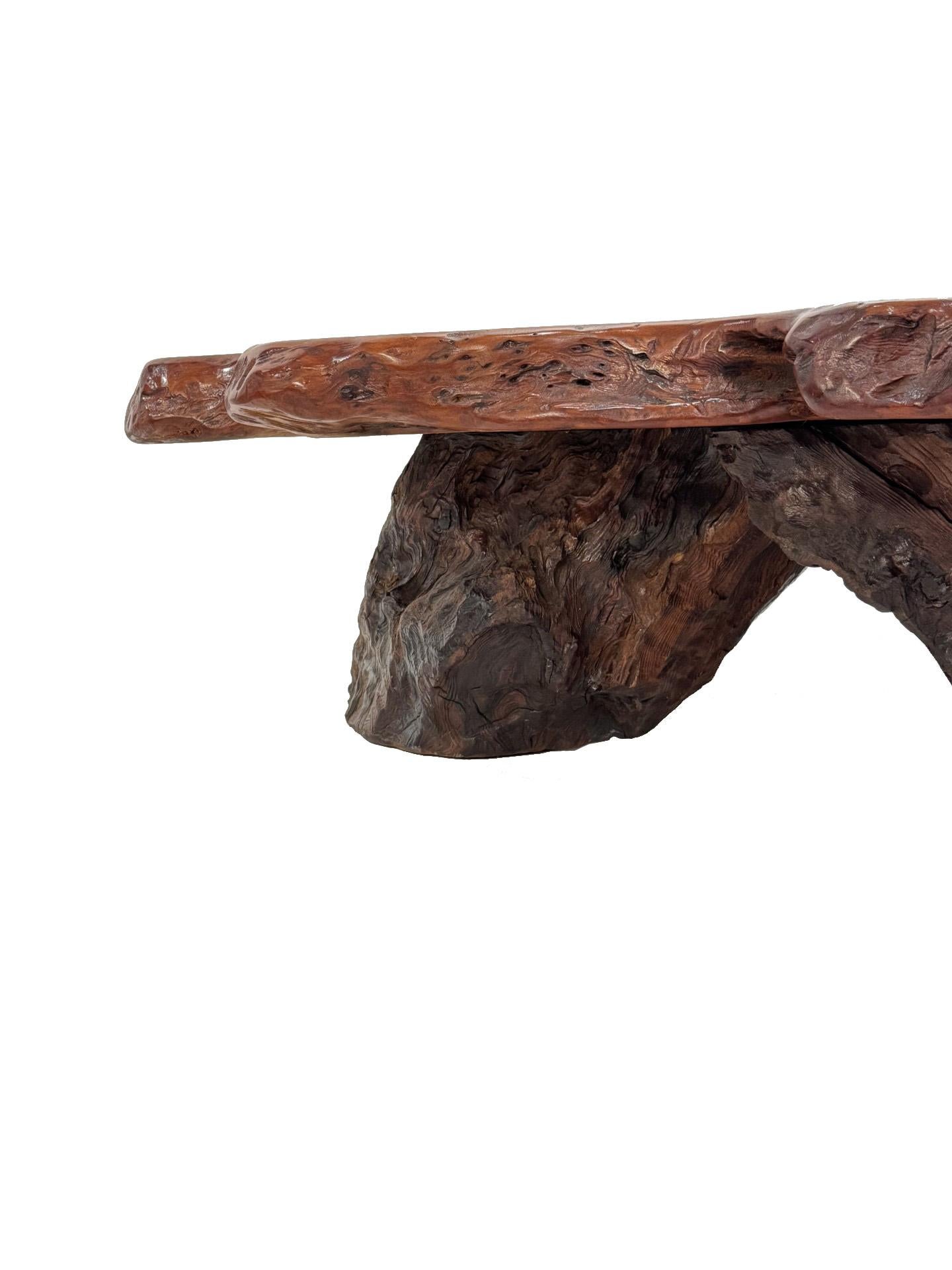 Magnífica mesa de centro Sequoia del norte de América Norteamericano en venta