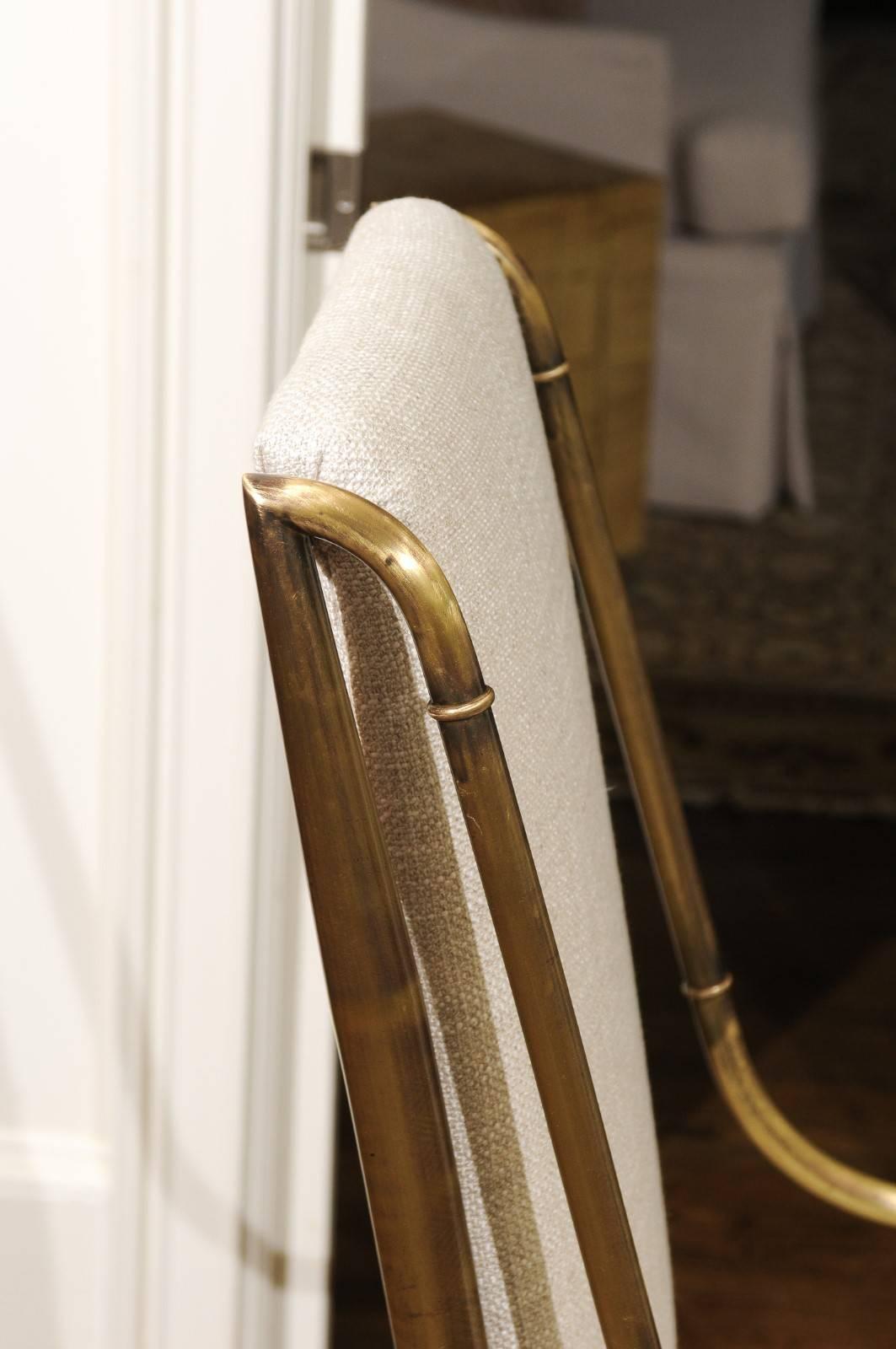 Magnifique ensemble de huit chaises de salle à manger par Weiman/Warren Lloyd pour Mastercraft en vente 2