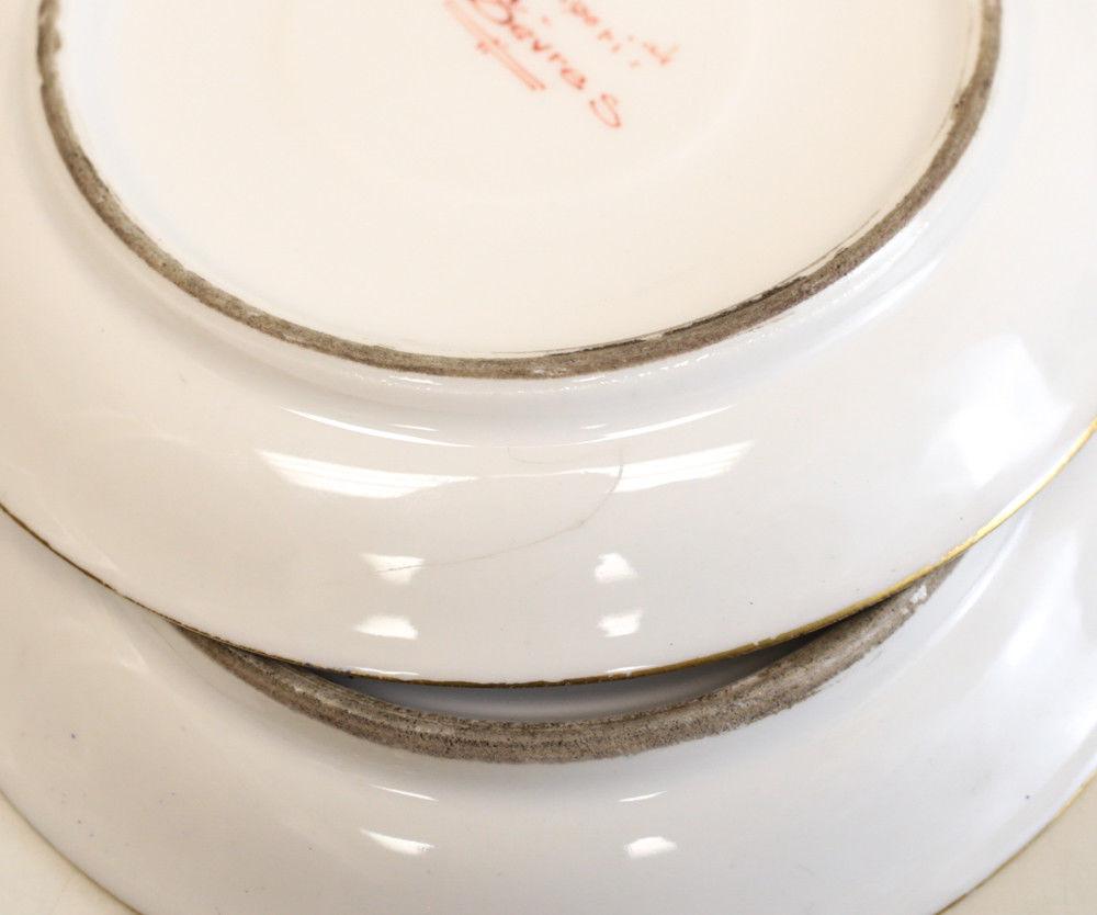 Magnificent Sevres Porcelain Tete-a-tete Tea Service Set, 19th Century For Sale 9