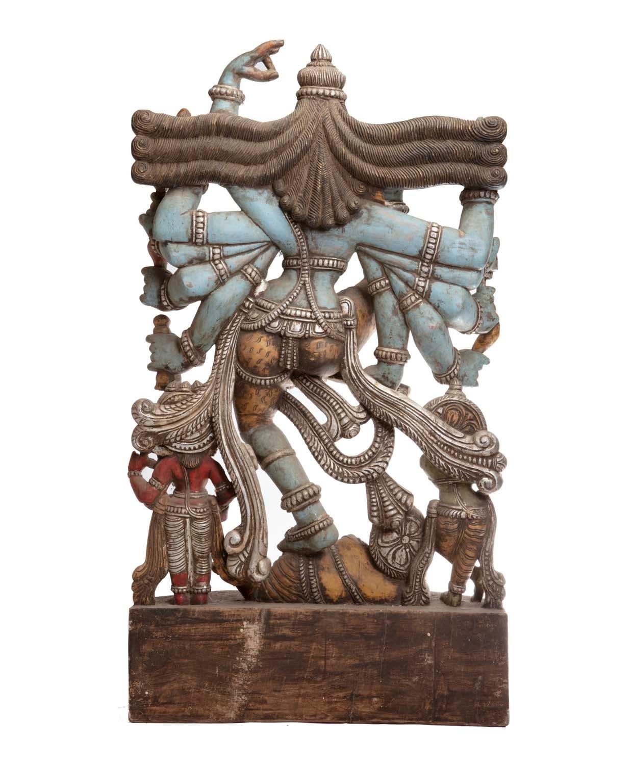 Magnifique sculpture de Shiva, fabriquée à la main, cueillie à la main à Jodhpur, Inde en vente 2