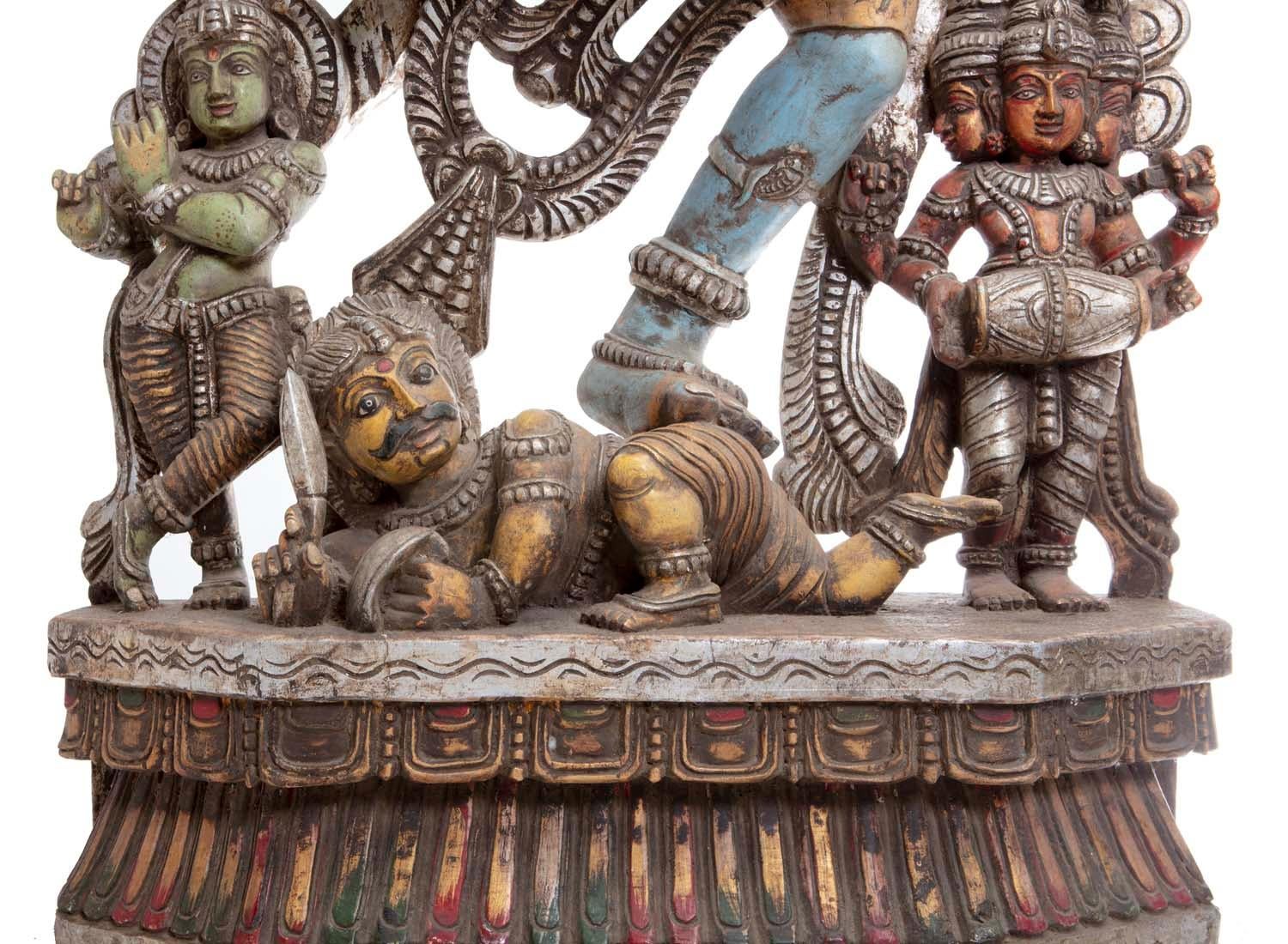 Magnifique sculpture de Shiva, fabriquée à la main, cueillie à la main à Jodhpur, Inde Excellent état - En vente à Asheville, NC