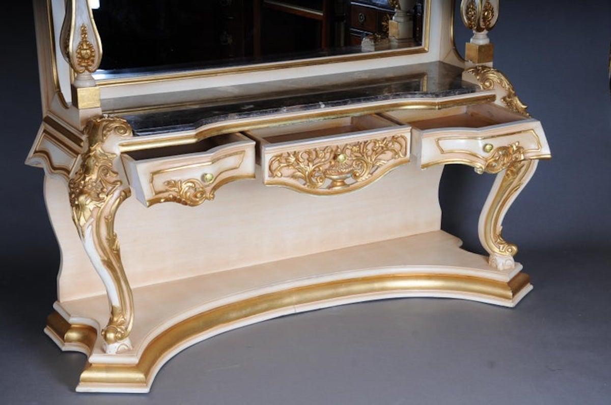 Magnifica credenza / comò / tavolo da toeletta barocco, XX secolo in vendita 7