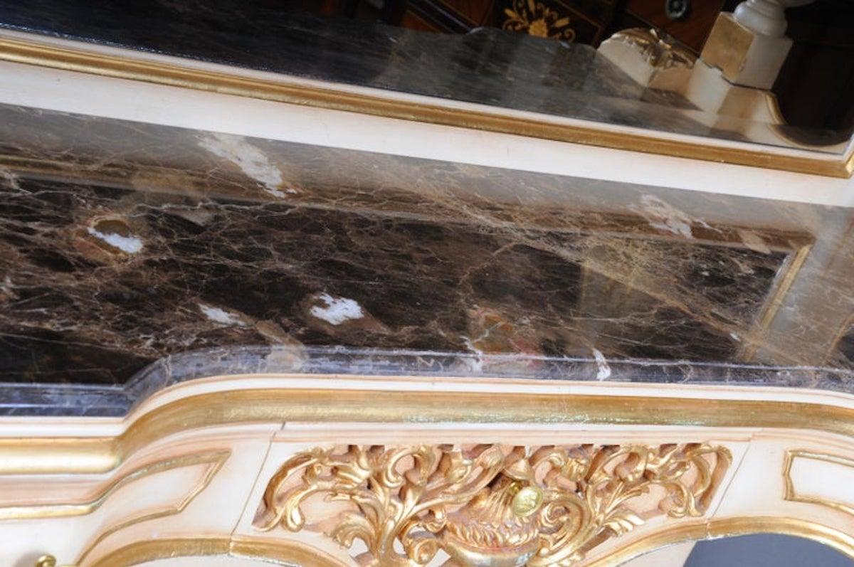 Magnifica credenza / comò / tavolo da toeletta barocco, XX secolo in vendita 9