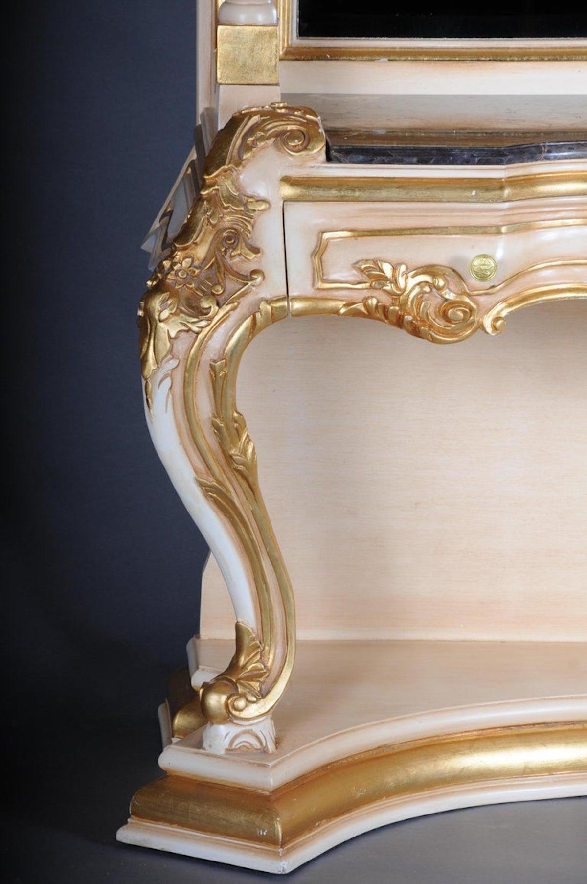 Magnifica credenza / comò / tavolo da toeletta barocco, XX secolo in vendita 12