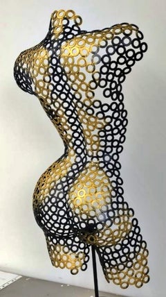 Magnificent Spanish Sculpture "Woman's Body" 20th Century