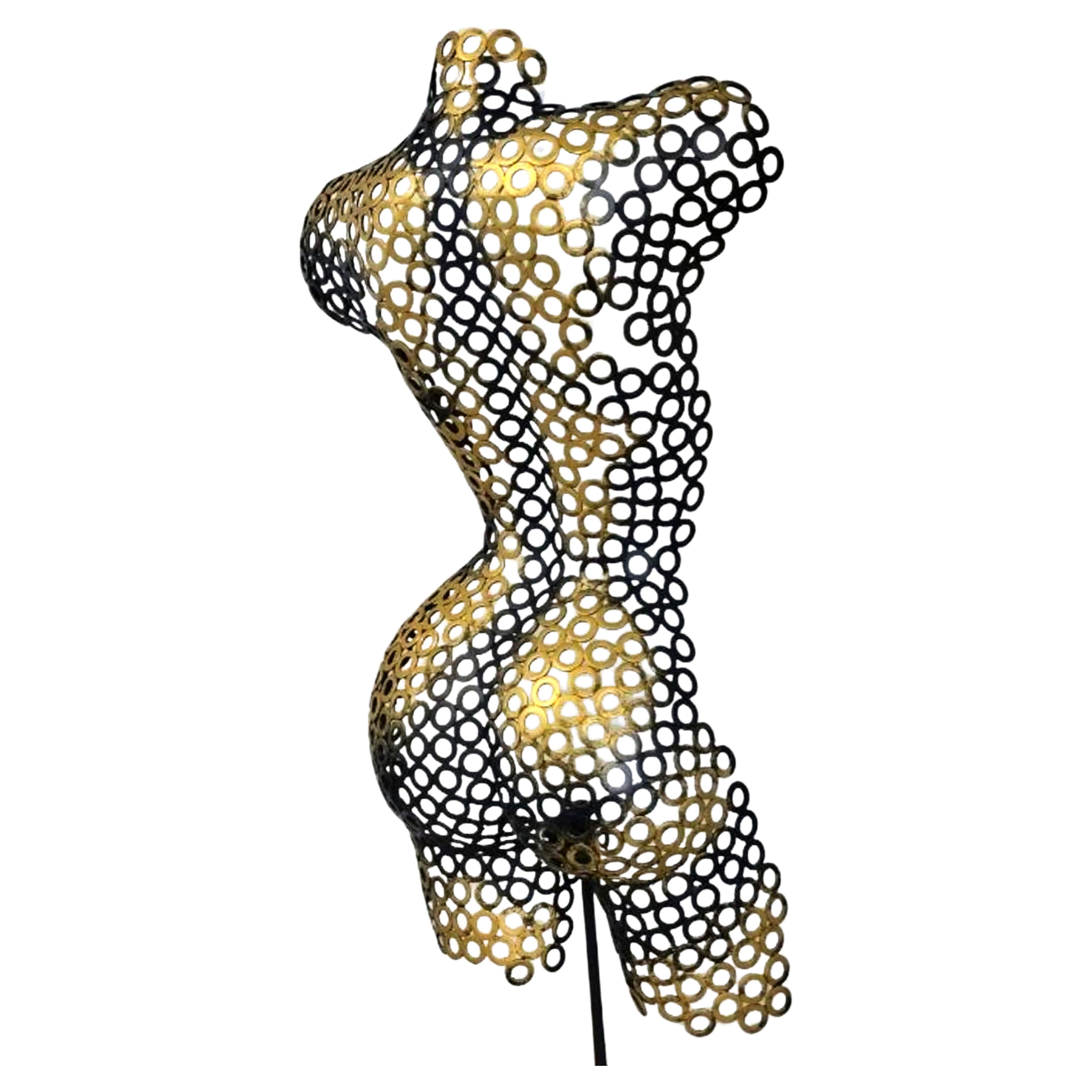 Magnífica Escultura Española "Cuerpo de Mujer" Siglo XX