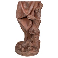 Magníficas Estatuas " Las 4 Estaciones " Terracota Impruneta finales del Siglo XX