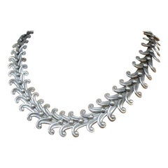 Magnificent Sterling Necklace by Margot de Taxco