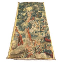 Magnificent Very Large Antique French Verdure Tapestry