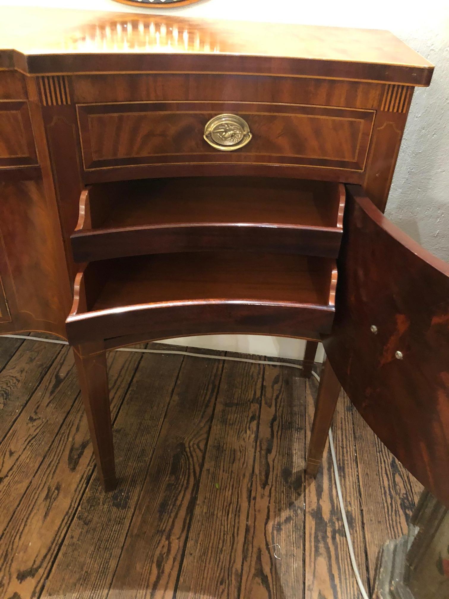 Magnificent Very Large Schmieg and Kotzian Mahogany Sideboard 3