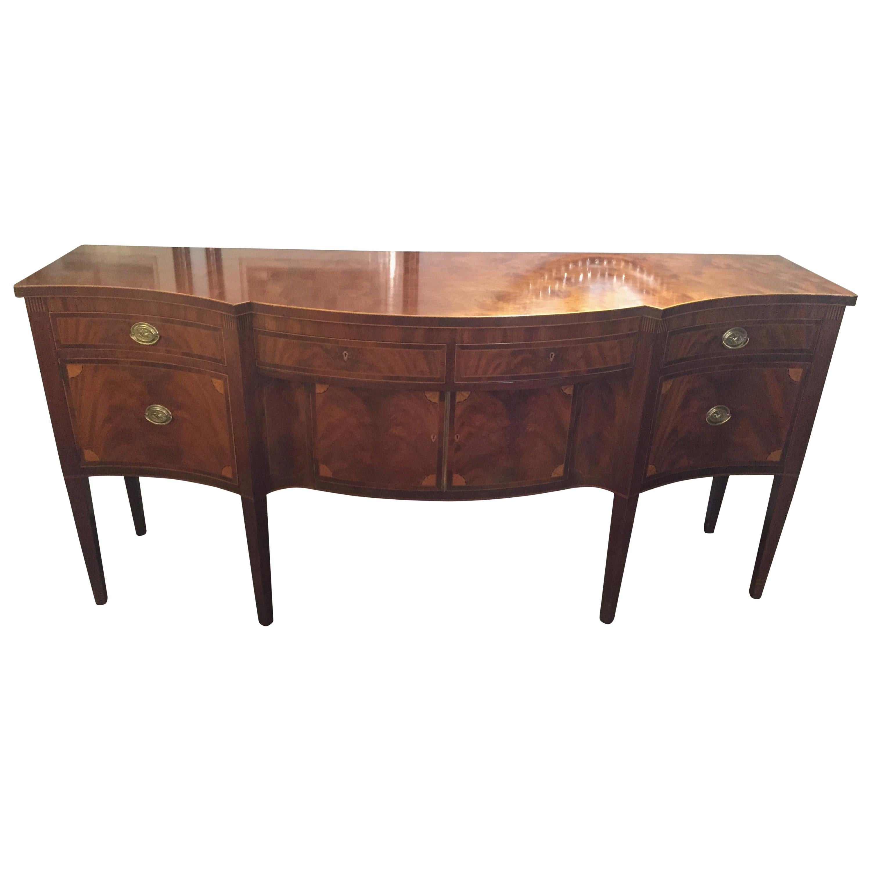 Magnificent Very Large Schmieg and Kotzian Mahogany Sideboard