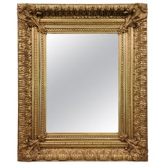 Magnificent Wall Mirror, Frame, gold, original from 1880, Austria