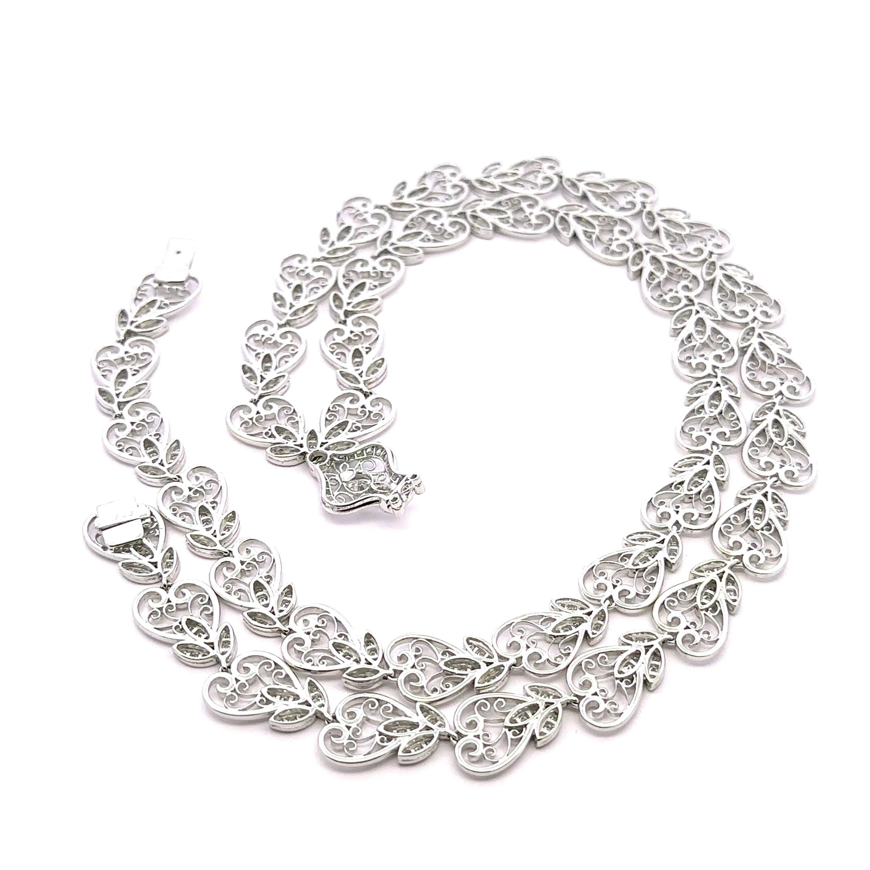 Magnífico Collar Colgante Broche de Oro Blanco GIA 26,16ctw Rubí de Birmania y Diamantes en venta 11