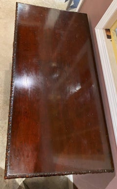 Magnificently Carved 18th Century English Mahogany Commode