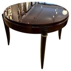 Magnifique table basse en palissandre de Léon Jallot