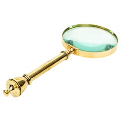 Magnifying Glass Brass Victorian