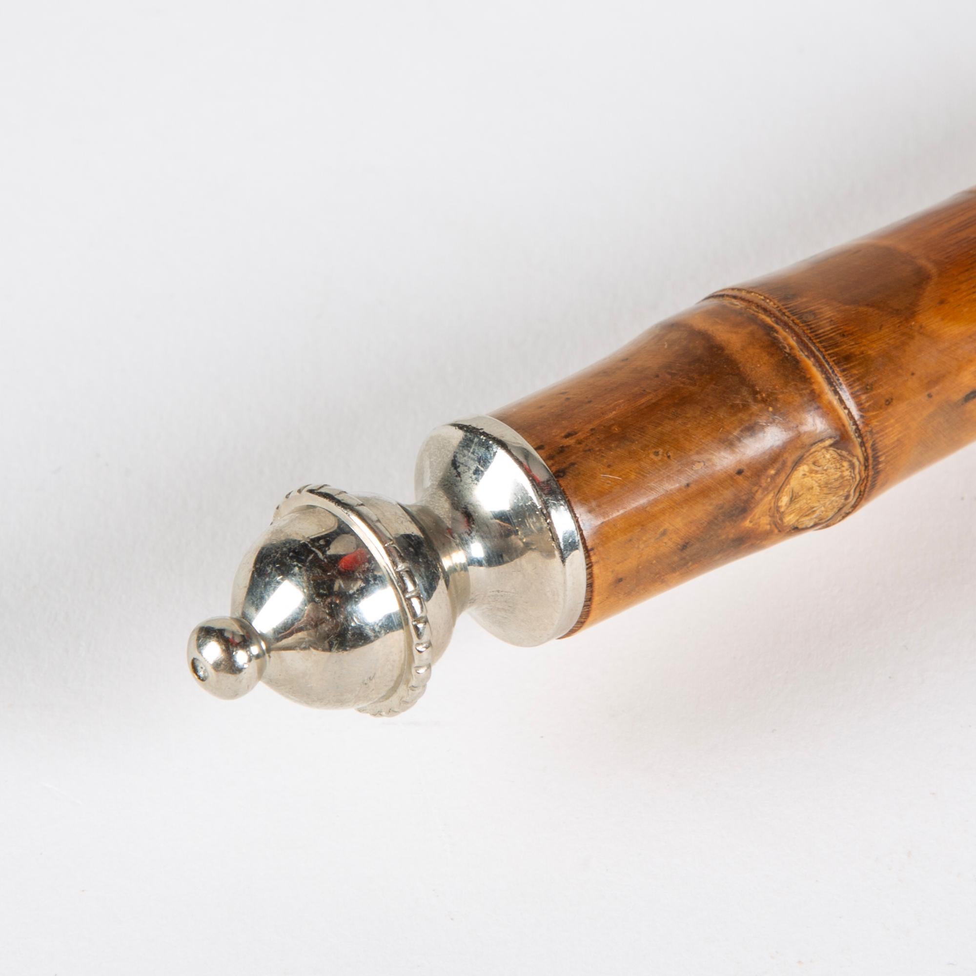 20th Century Magnifying Glass with Bamboo Handle