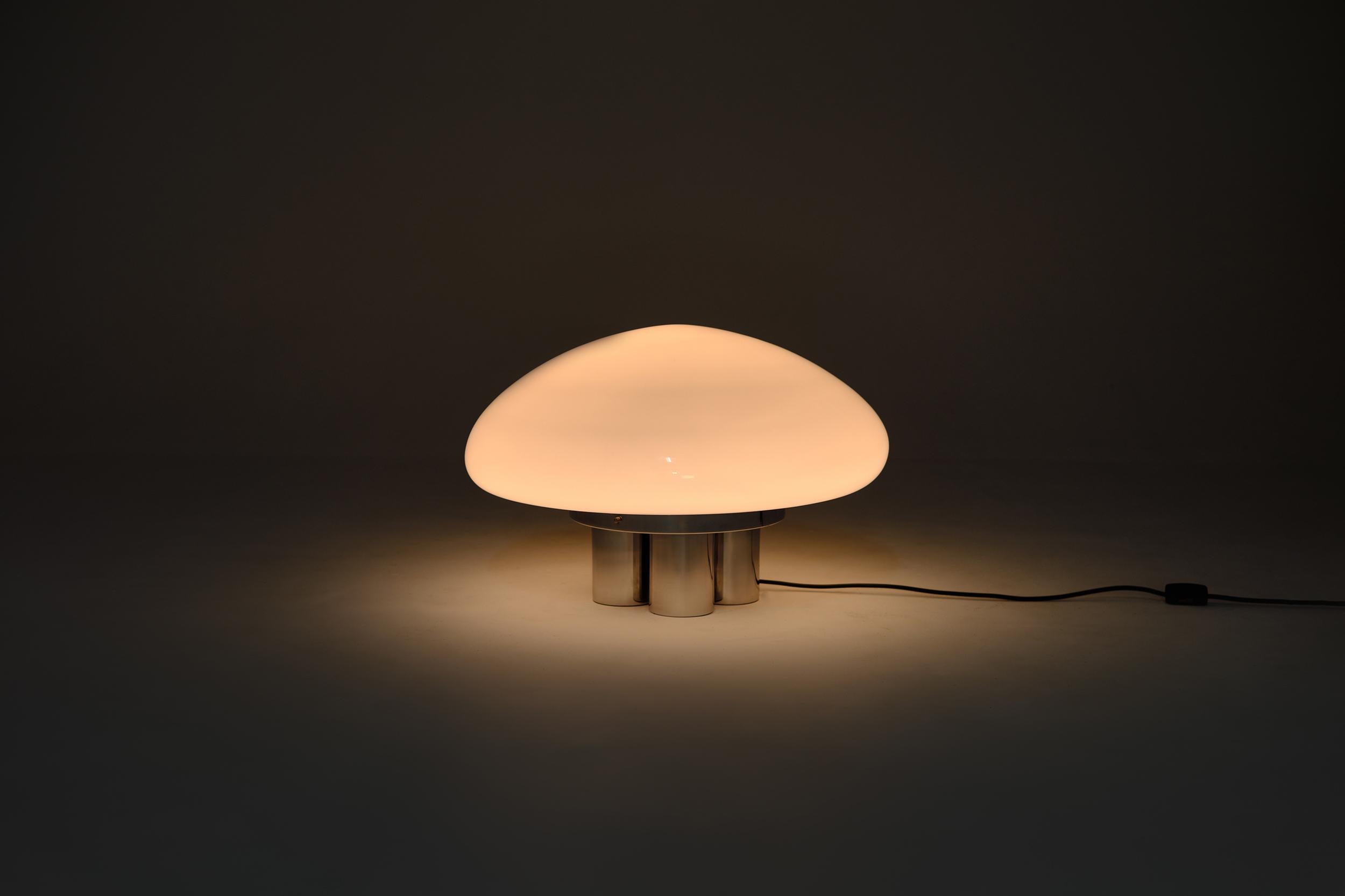 Italian Magnolia Lamp by Sergio Mazza & Giuliana Gramigna for Quattrifolio