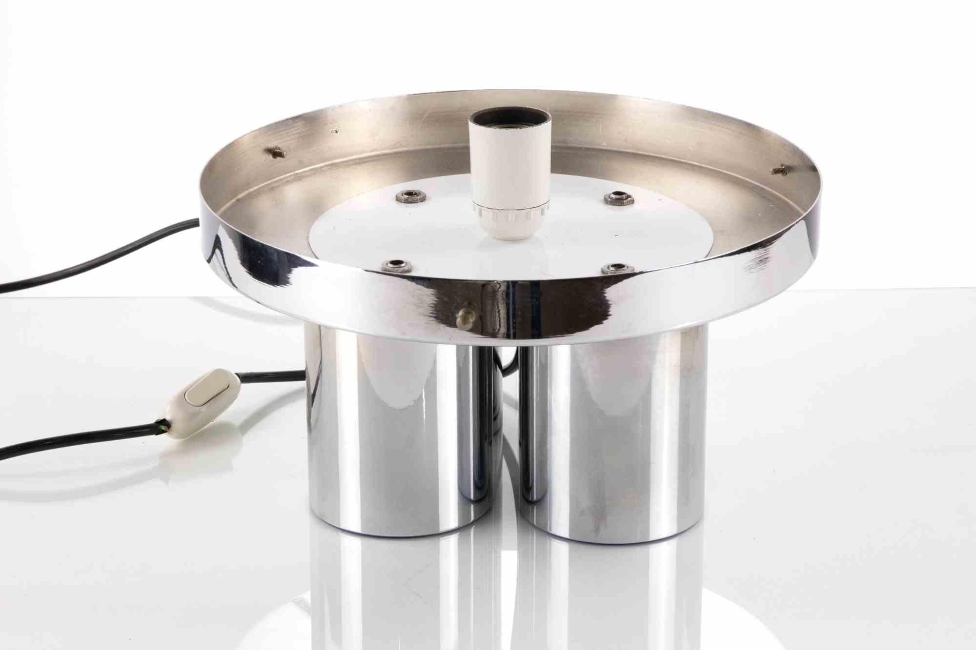 Lampe de table Magnolia de Sergio Mazza pour Quattrifoglio, Italie 1971 Bon état - En vente à Roma, IT