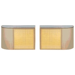 Magnolya Contemporary and Customizable Sideboard with Interior Lighting 