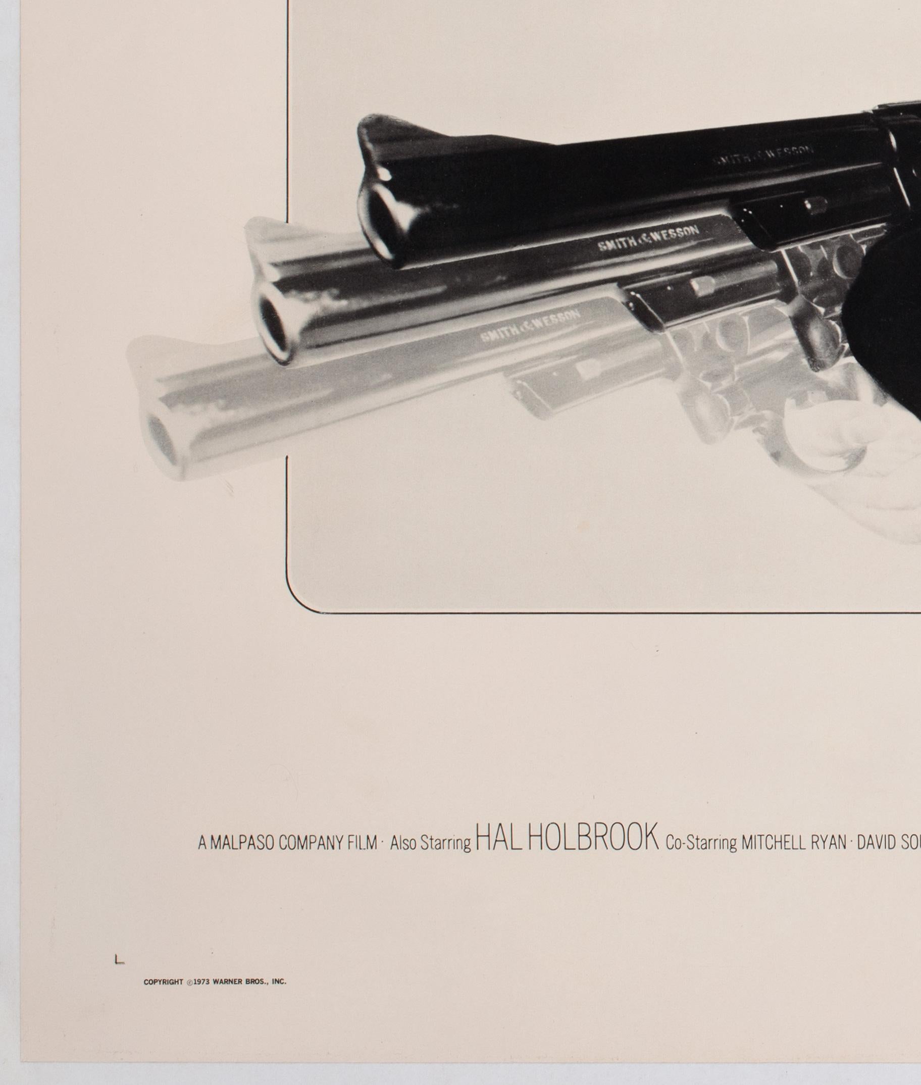Paper Magnum Force 1973 US 1/2 Sheet Film Movie Poster