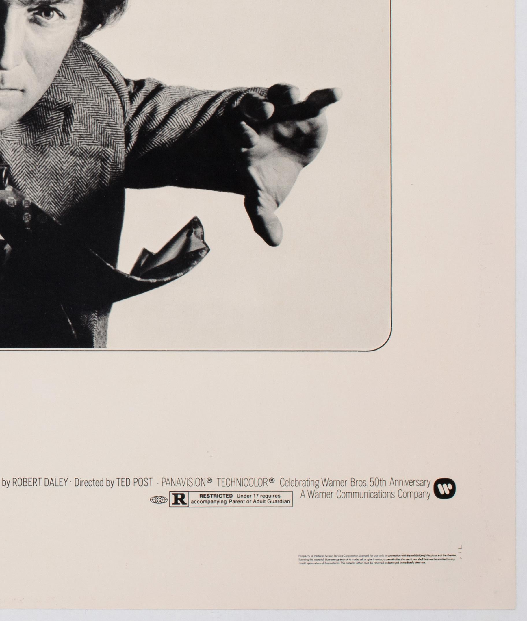 Magnum Force 1973 US 1/2 Sheet Film Movie Poster 2