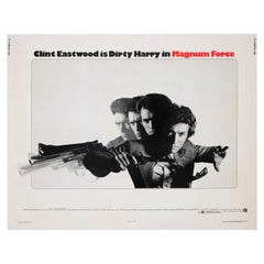 Magnum Force 1973 US 1/2 Sheet Film Poster