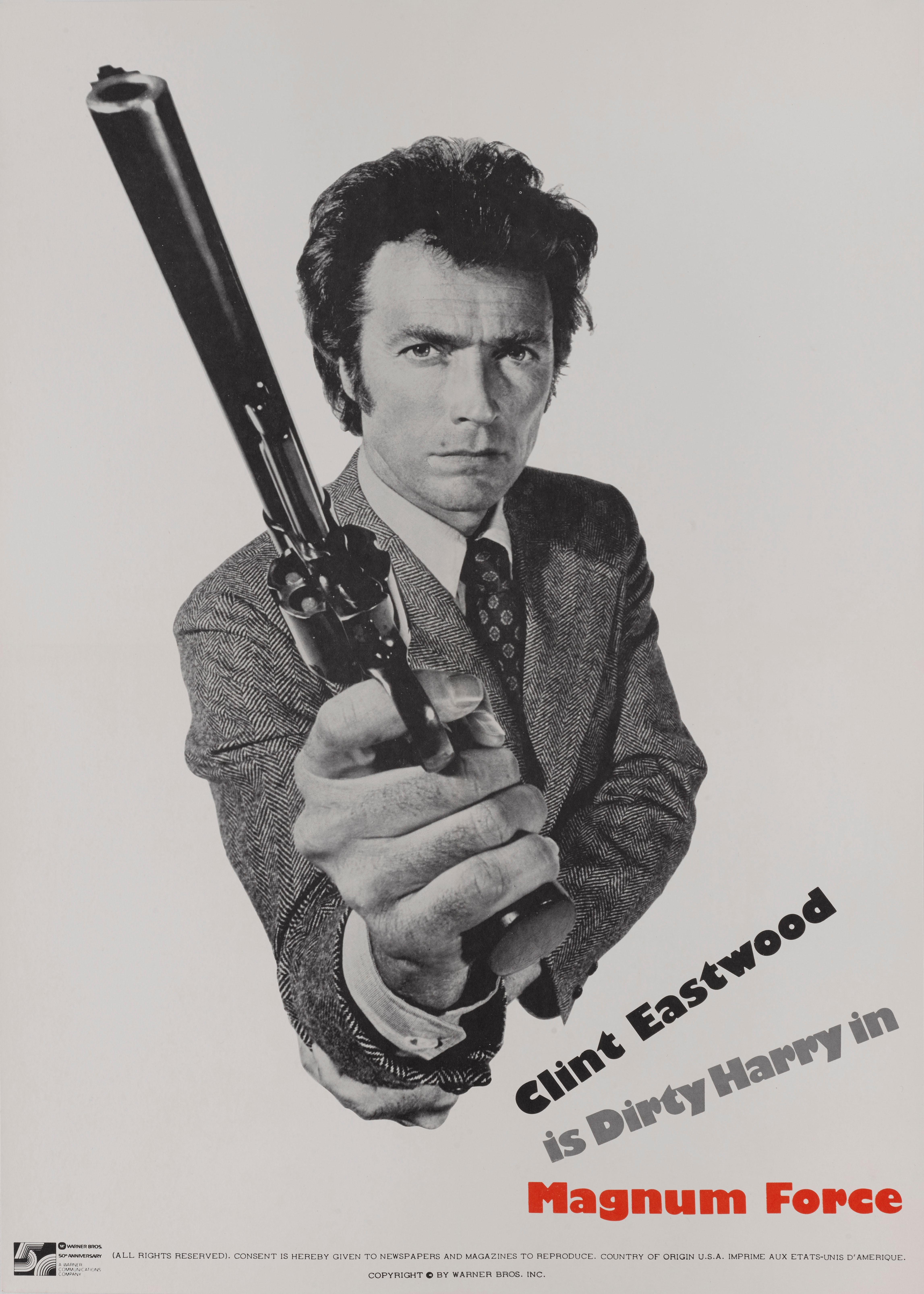 Cartel original de la segunda película de Clint Eastwood en la que interpreta al detective Harry Callahan. Esta película fue dirigida por Ted Post.
Este póster está desplegado y con reverso de lino de conservación y se enviaría enrollado en un tubo
