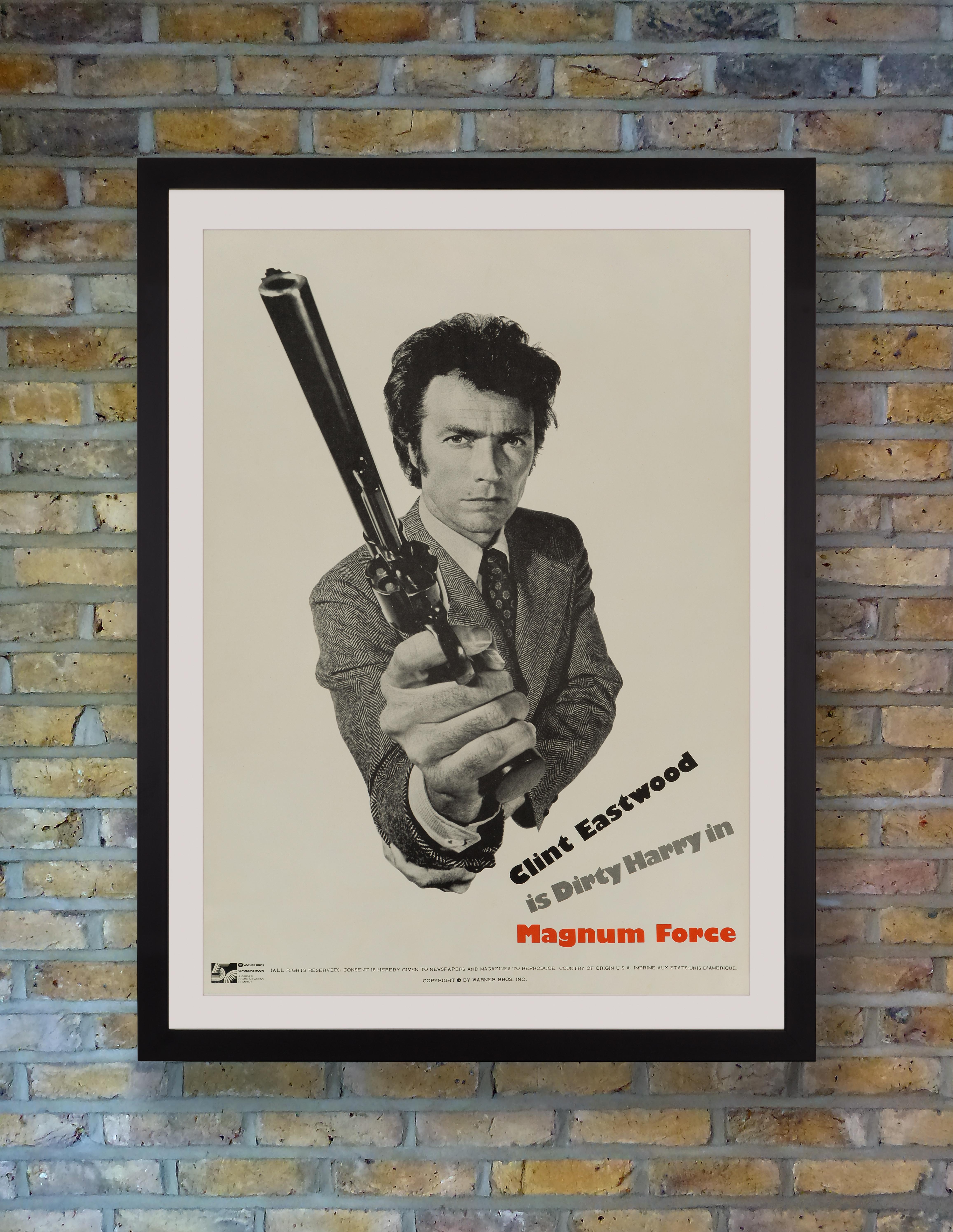 In the first sequel to 1971's brutal crime drama 'Dirty Harry,' Clint Eastwood reprised his career-defining role as maverick San Francisco police detective 'Dirty' Harry Callahan in the 1973 action thriller 'Magnum Force,' which sees him on the