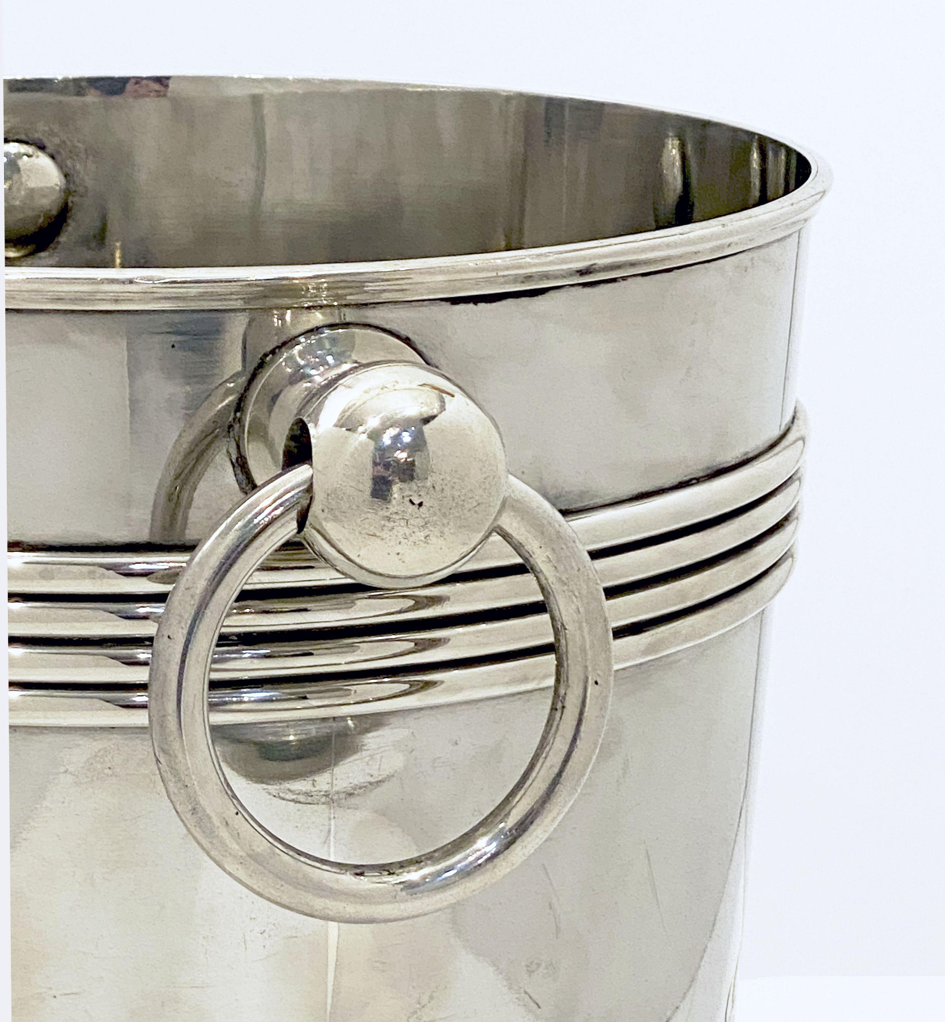 Magnum-Sized French Ice Bucket or Wine or Champagne Cooler, Epaule De Mouton 11