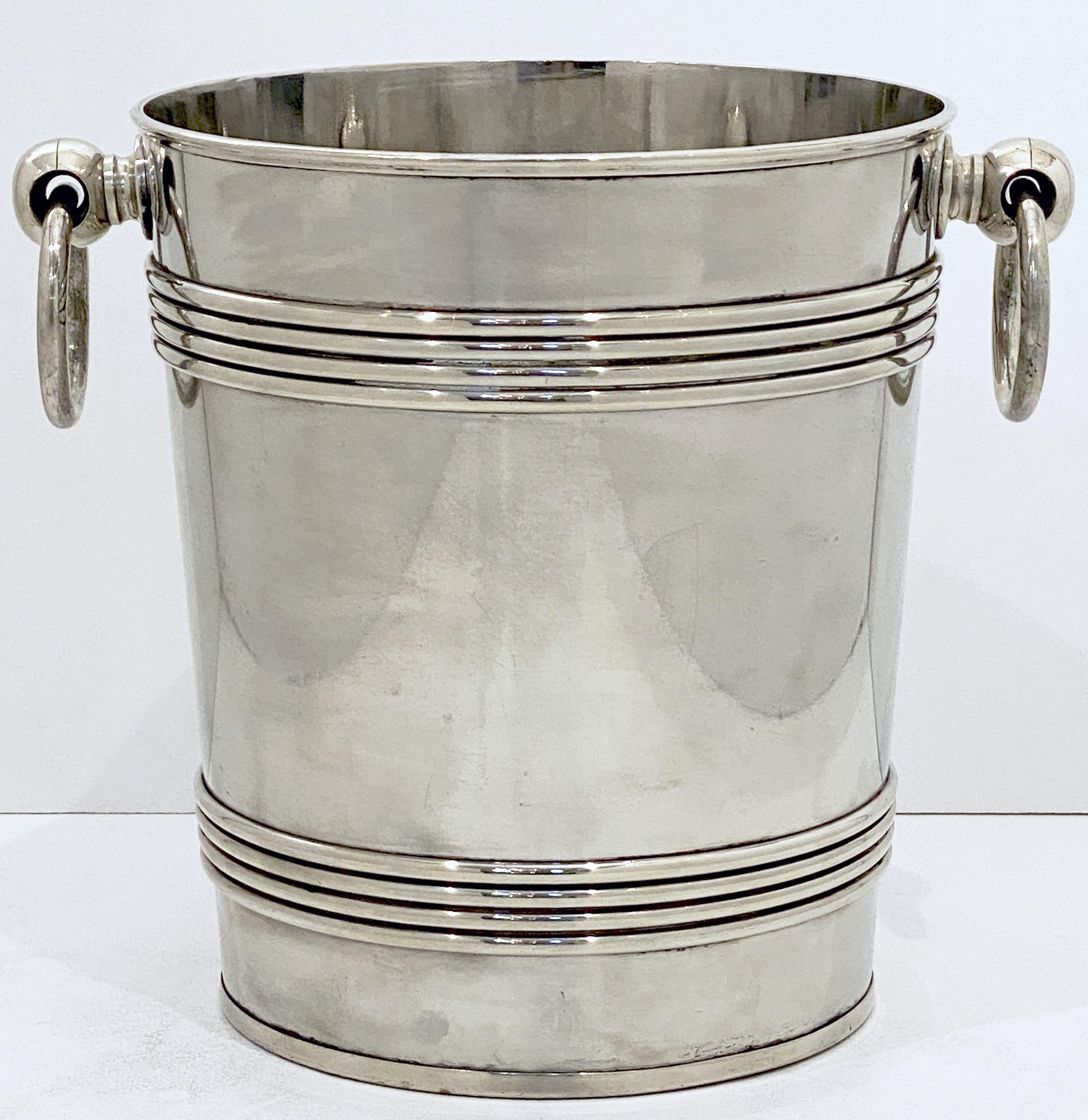 Magnum-Sized French Ice Bucket or Wine or Champagne Cooler, Epaule De Mouton 13