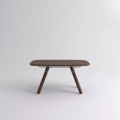 "Magnum" Walnut Dinner Table, Pierre Favresse