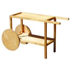 Magnus Engman & Ikea "Trendig" Trolley cart in birch, 2014