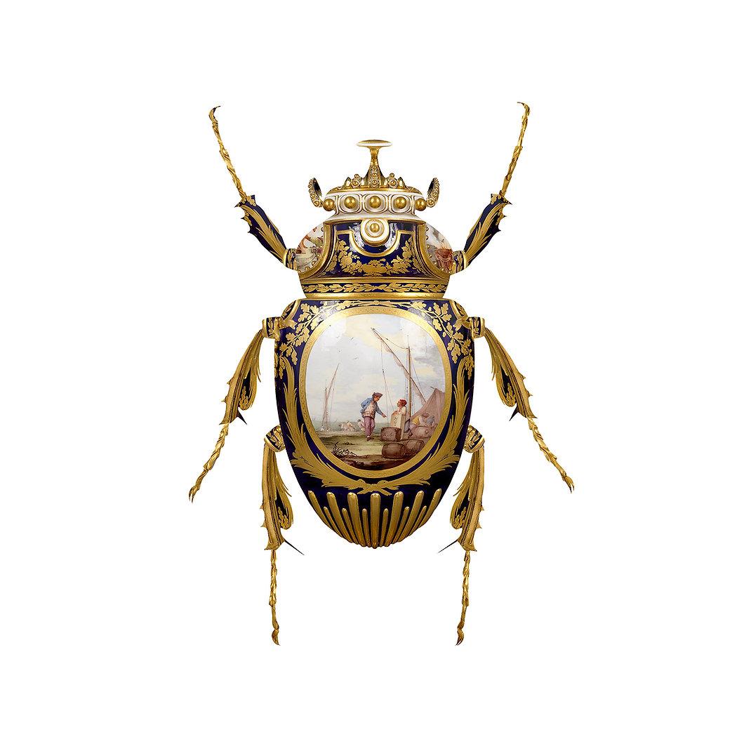 Magnus Gjoen, Sèvres Goliathus Scarabaeidae

Encres pigmentaires d'archivage sur chiffon de coton 308 g/m². 

50 x 50 cm (19.68 x 19.68 in)

Signé à la main et numéroté par l'artiste 

Edition de 50 