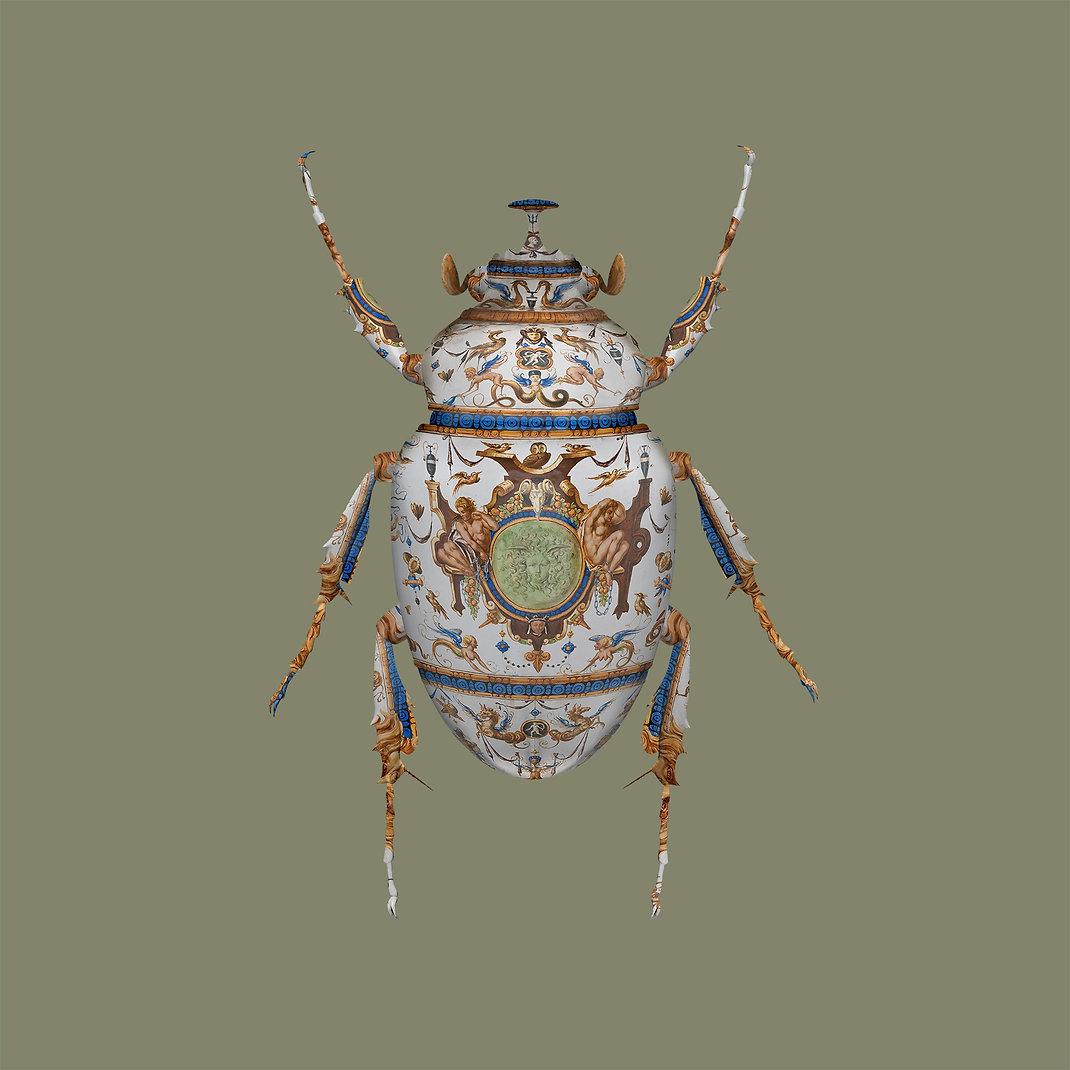 Magnus Gjoen, The Minton Scarab

Archival pigment inks on 308 gsm cotton rag paper



Small:

50 x 50 cm (19.68 x 19.68 in)

Edition of 80



Large:

70 x 70 cm (27.55 x 27.55 in)

Hand-signed and numbered by the artist 

Edition of 25