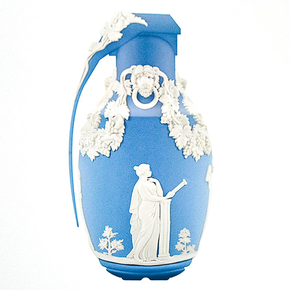 Granata blu di Pompei - Print Contemporaneo di Magnus Gjoen
