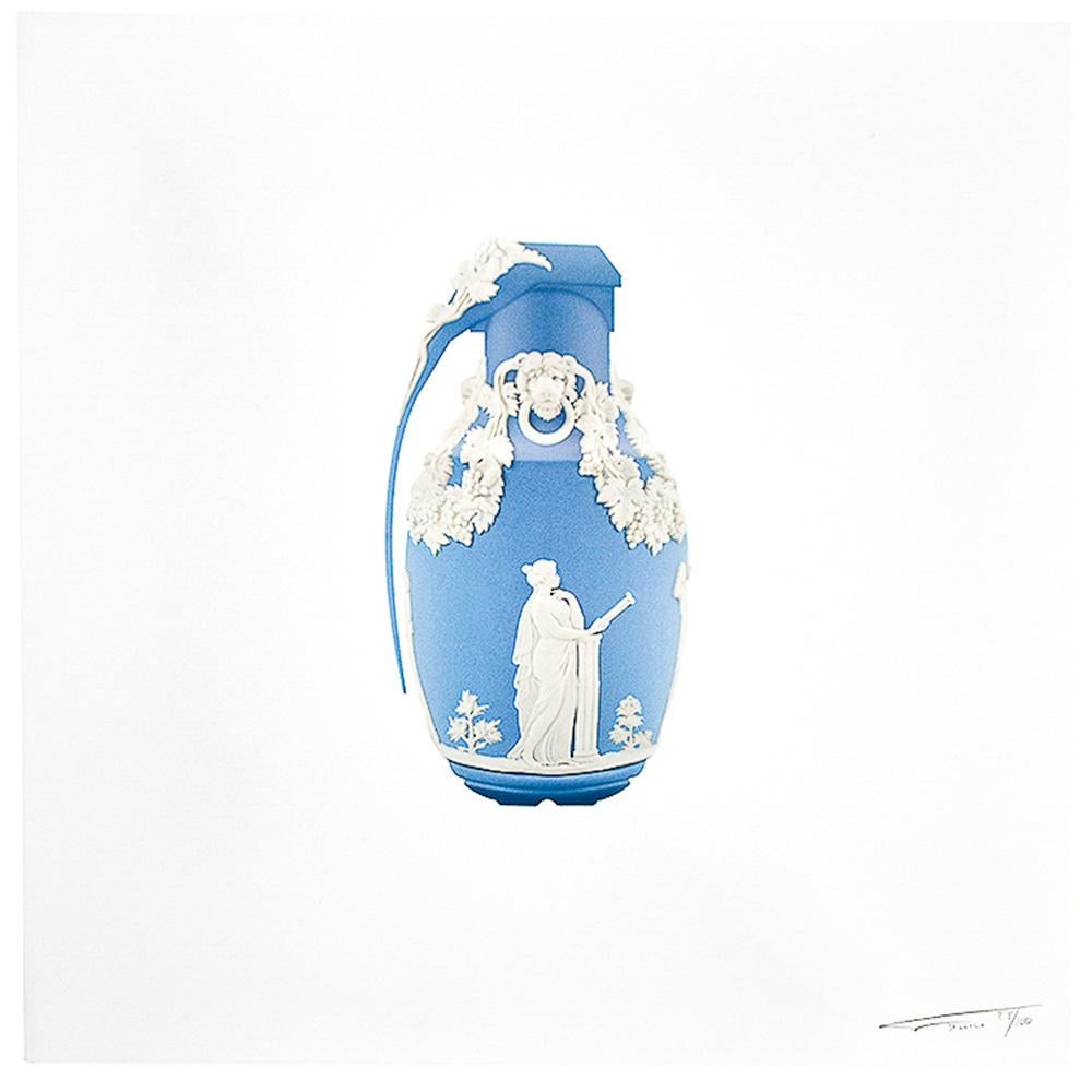 Granata blu di Pompei - Print di Magnus Gjoen