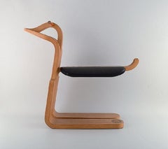 Magnus Olesen, 40 Year Anniversary Rocking Horse in Elm Tree, Danish Design