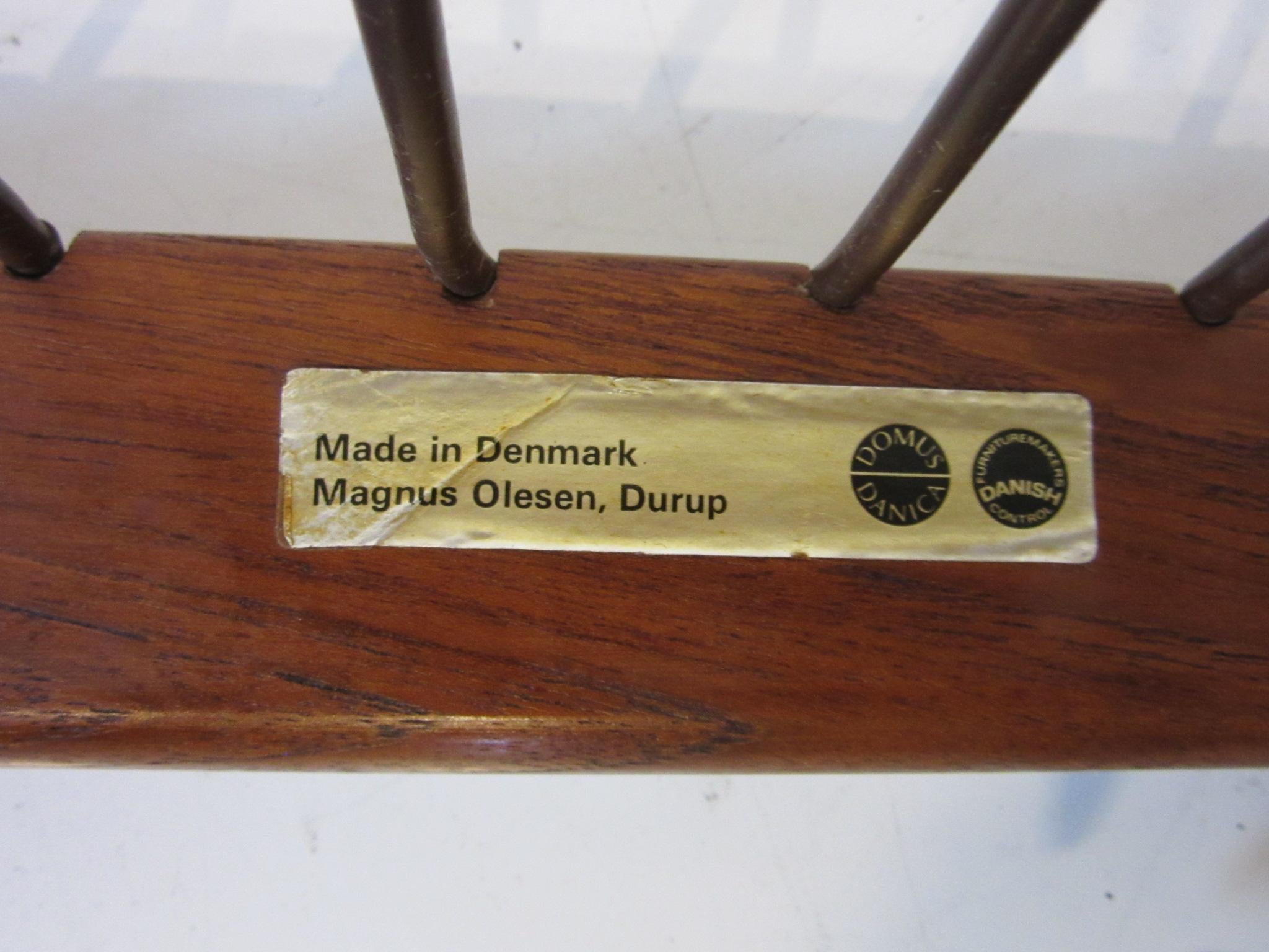 20th Century Magnus Olesen Footstool / Ottoman by Durup, Denmark
