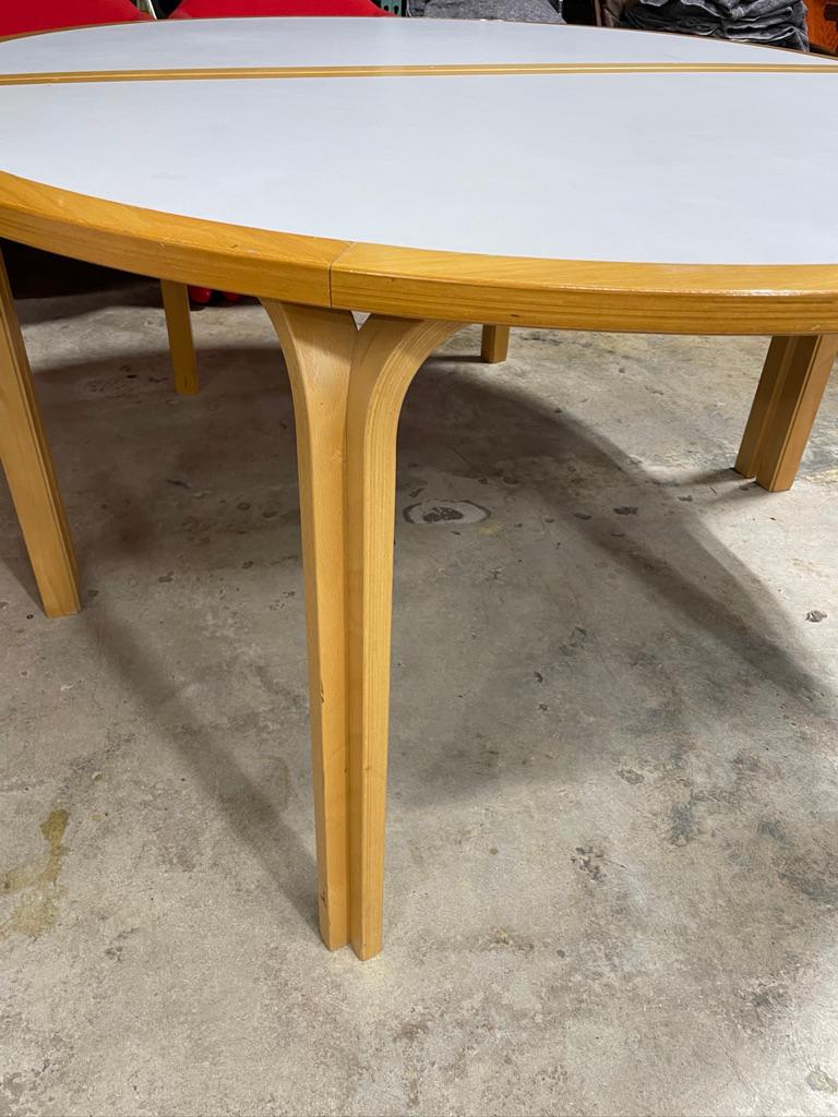 Magnus Olesen Mid Century Dining Table Expandable 70s For Sale 1