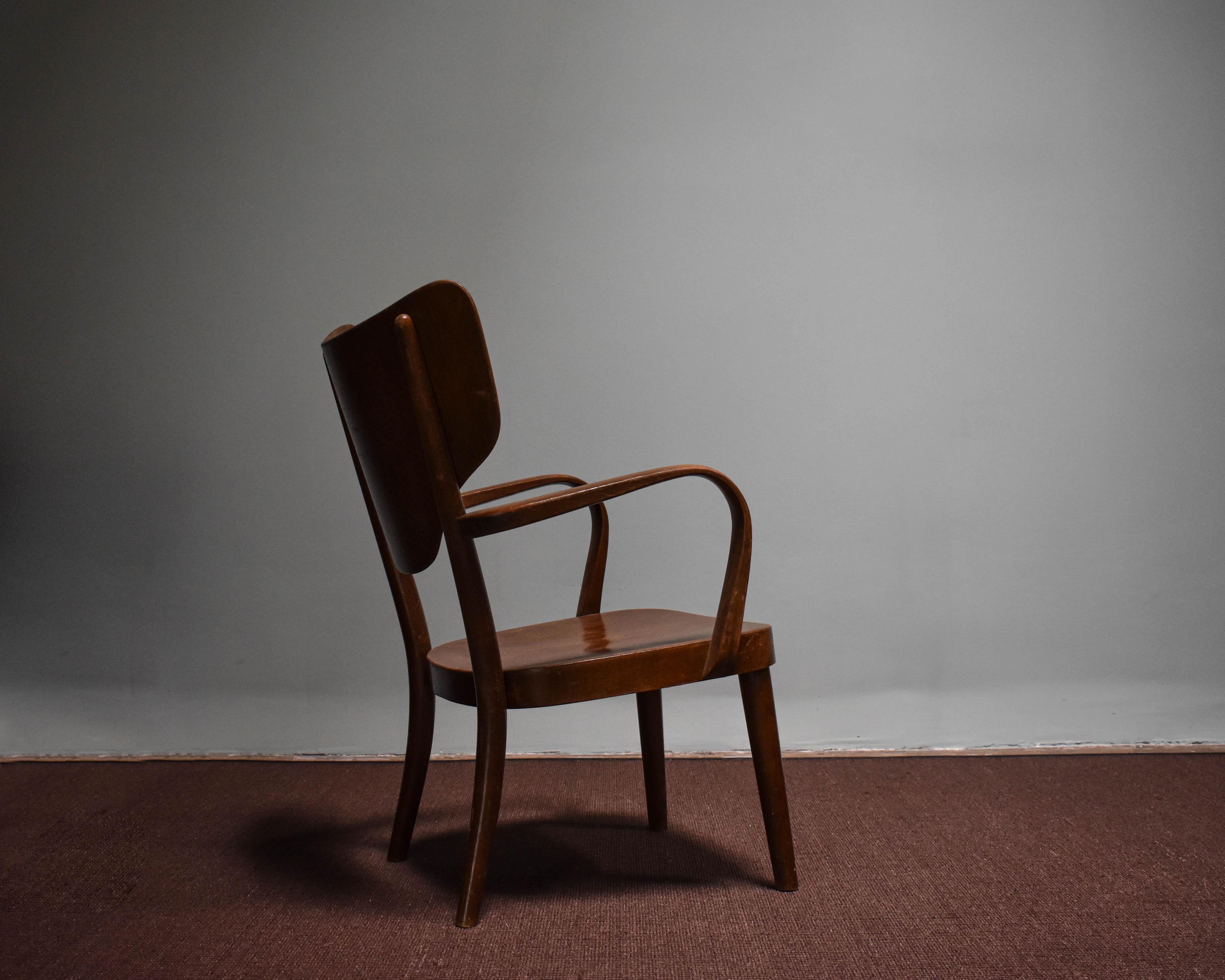 Magnus Stephensen Sitting Chair for Fritz Hansen im Zustand „Gut“ im Angebot in Los Angeles, CA