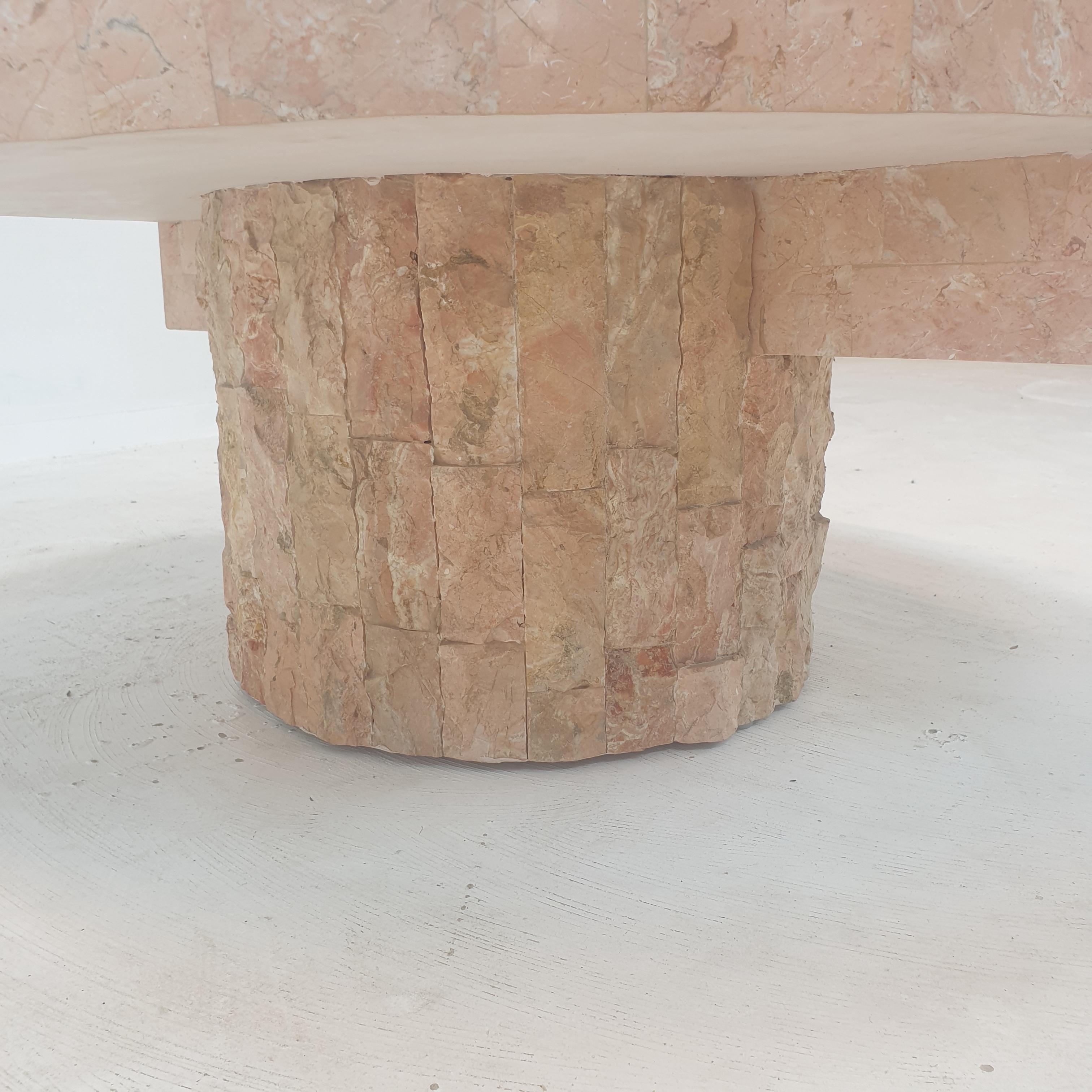 Magnussen Ponte Mactan Stone or Fossil Stone Coffee Table, 1980s 1