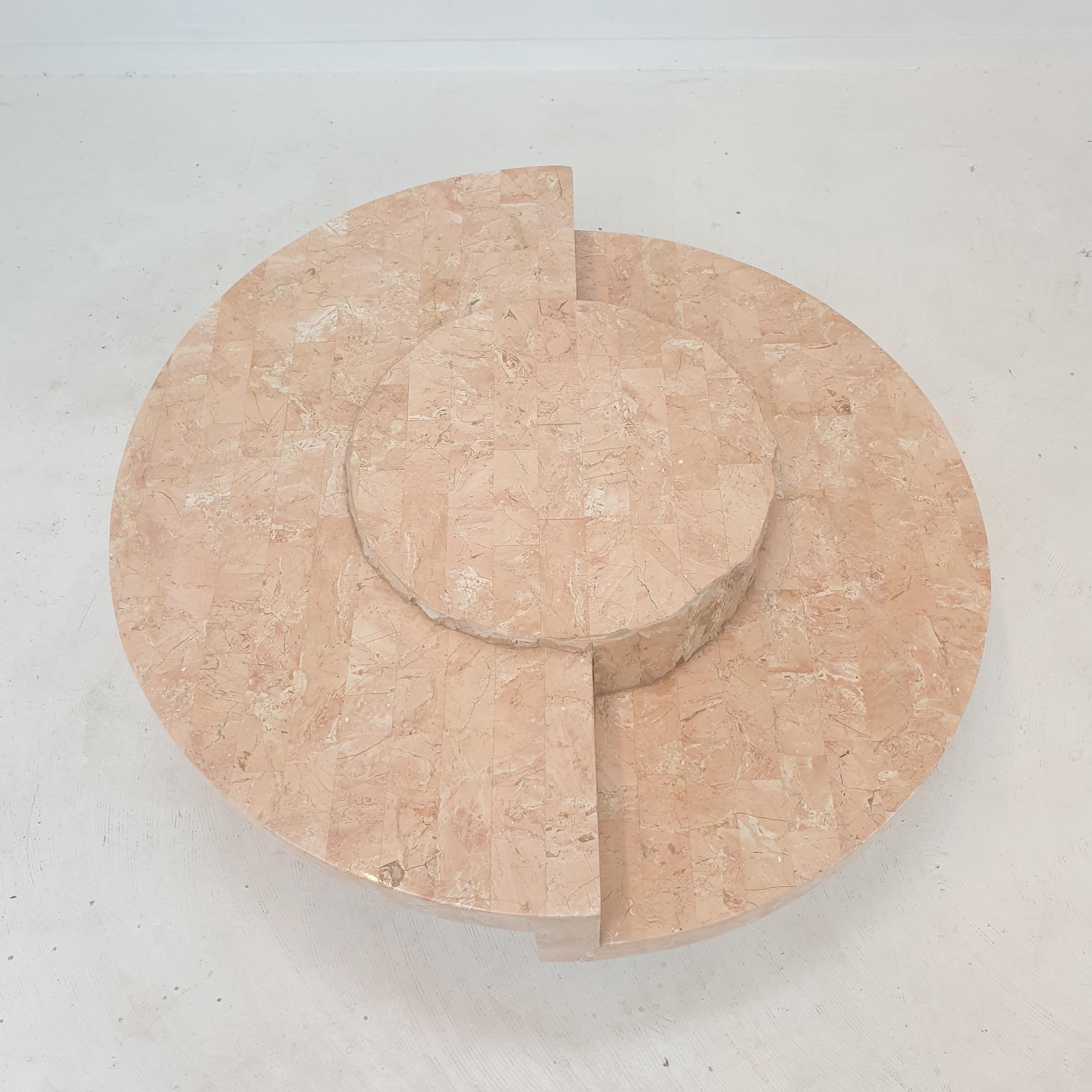 Magnussen Ponte Mactan Stone or Fossil Stone Coffee Table, 1980s 4
