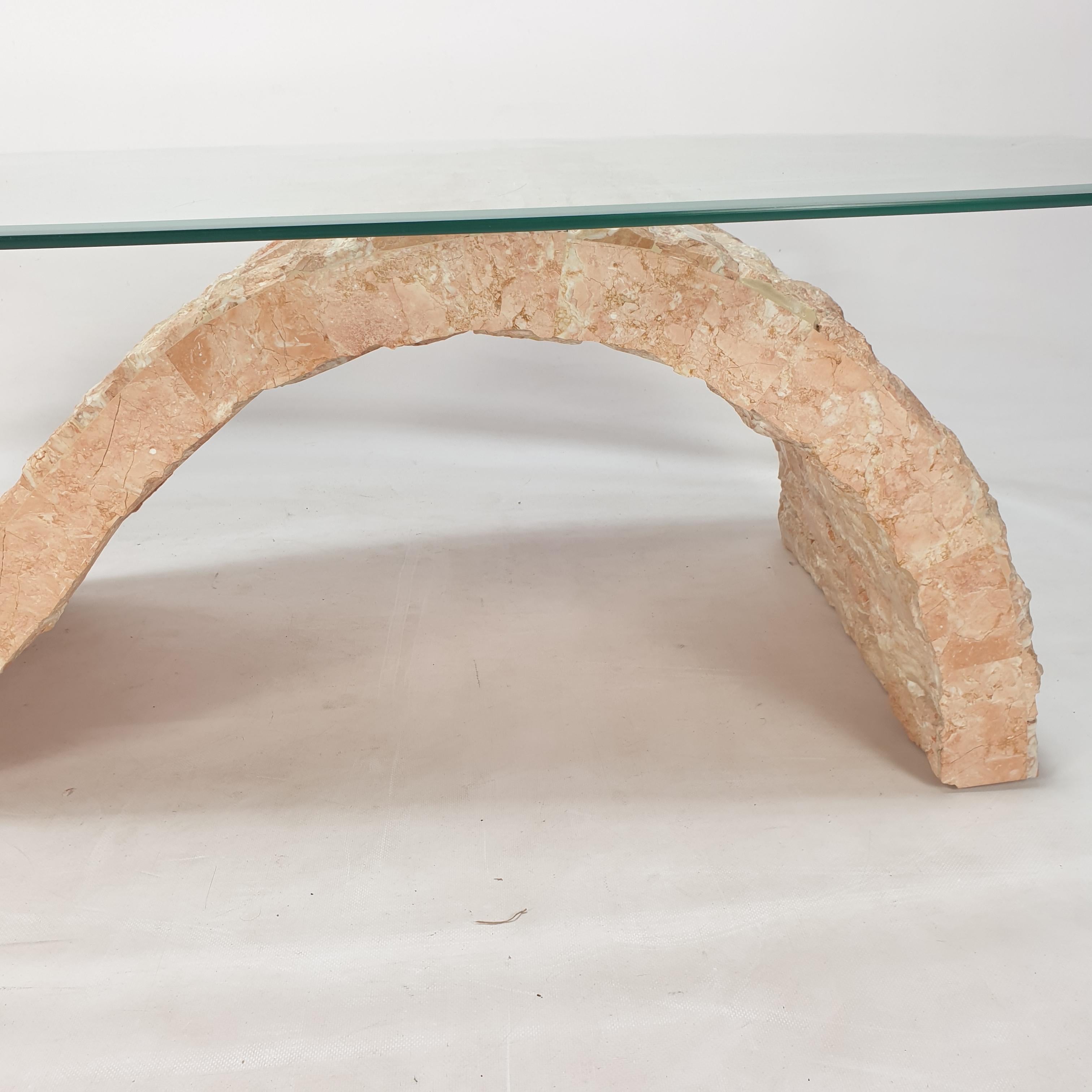 Magnussen Ponte Mactan Stone or Fossil Stone Coffee Table, 1980s 8