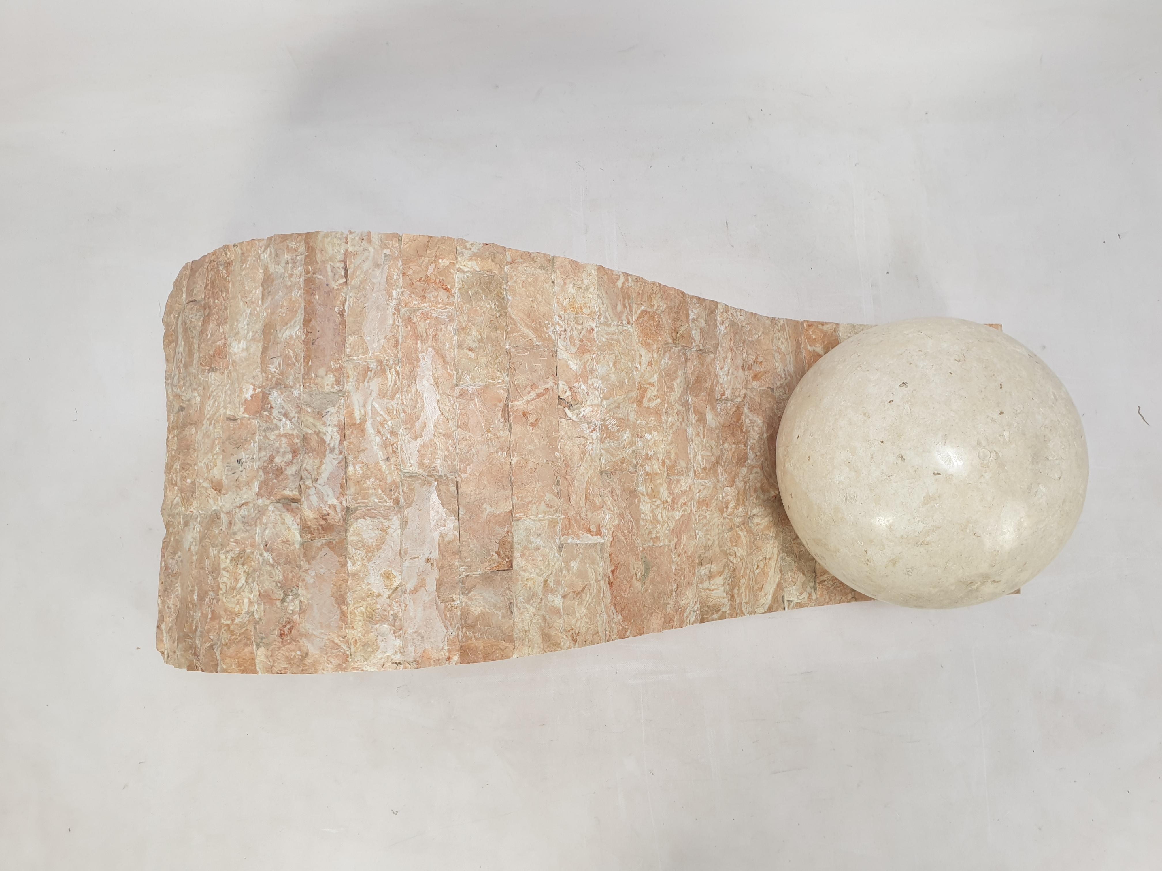 Magnussen Ponte Mactan Stone or Fossil Stone Coffee Table, 1980s 12