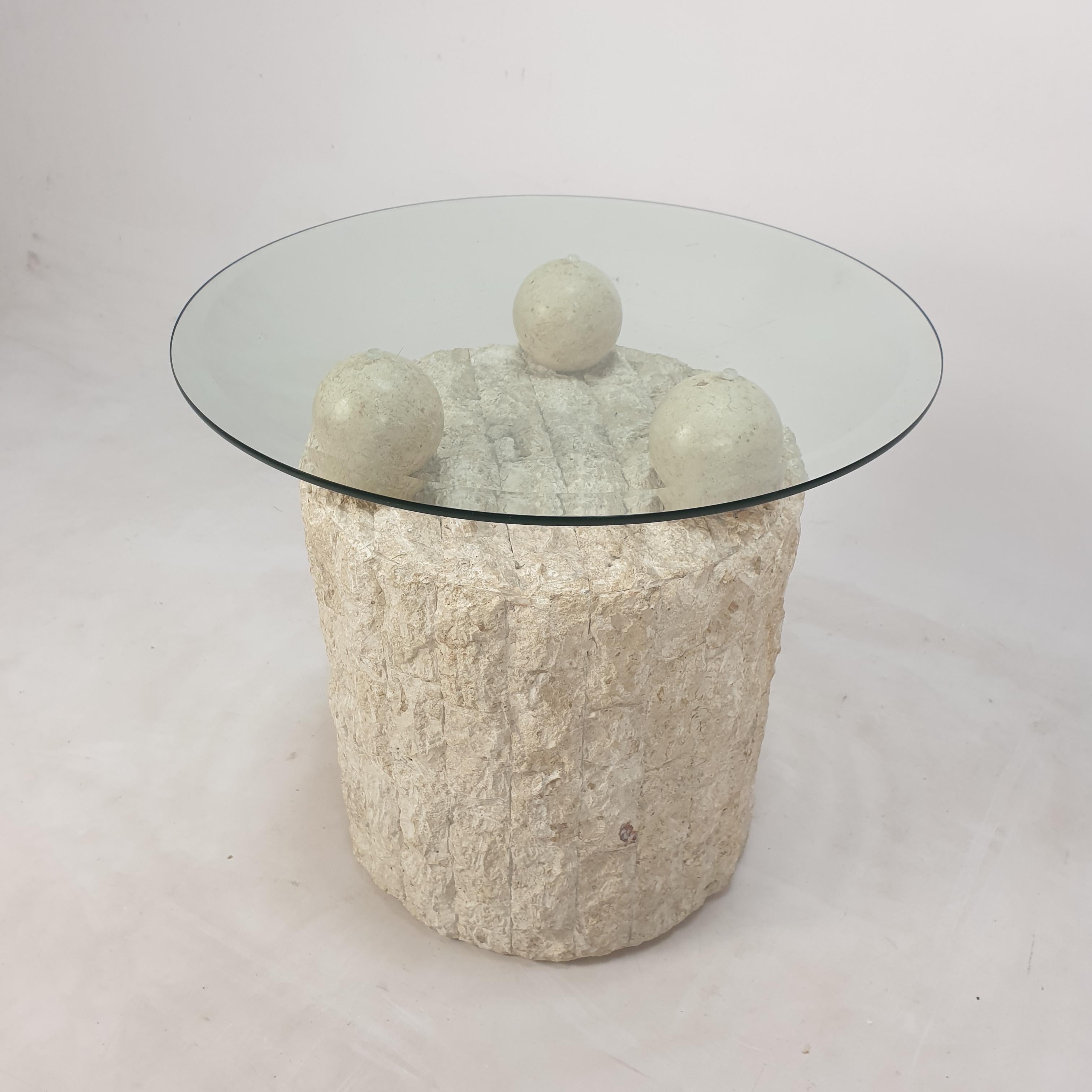 mactan stone coffee table